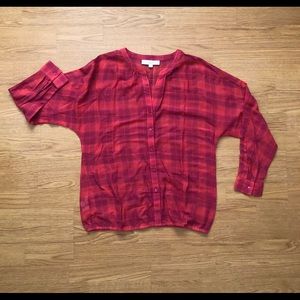 Ann Taylor Loft Softened Dolman Shirt